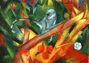 Franz Marc The Monkey oil on canvas